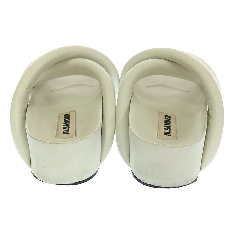ジルサンダー★人気 レザー クロスストラップ スライドサンダル 楽天市場】JIL SANDER ジルサンダー スライドサンダル J32WP0001