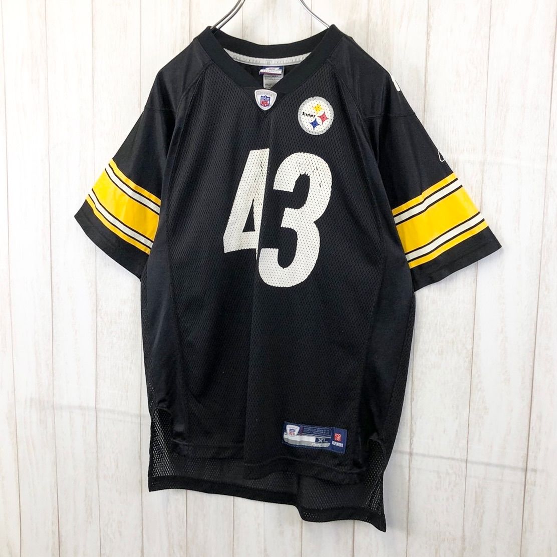 Reebok リーボック NFL スティーラーズ Steelers ゲームシャツ