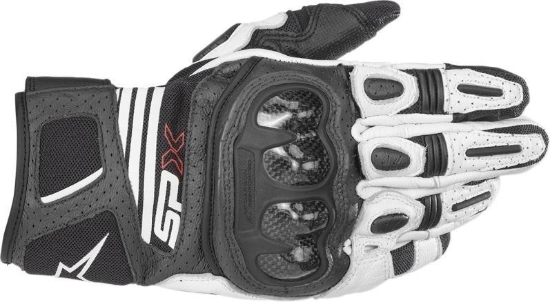 Alpinestars GLOVE SPX AC V2 BK/WT  Size-XXL | 3567319-12-XXL