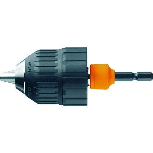 Color 黒_Size 0.8~10.0mm TRUSCO トラスコ キーレスドリルチャック 0.8~10.0mm TKC-180 × 6個 ケース販売