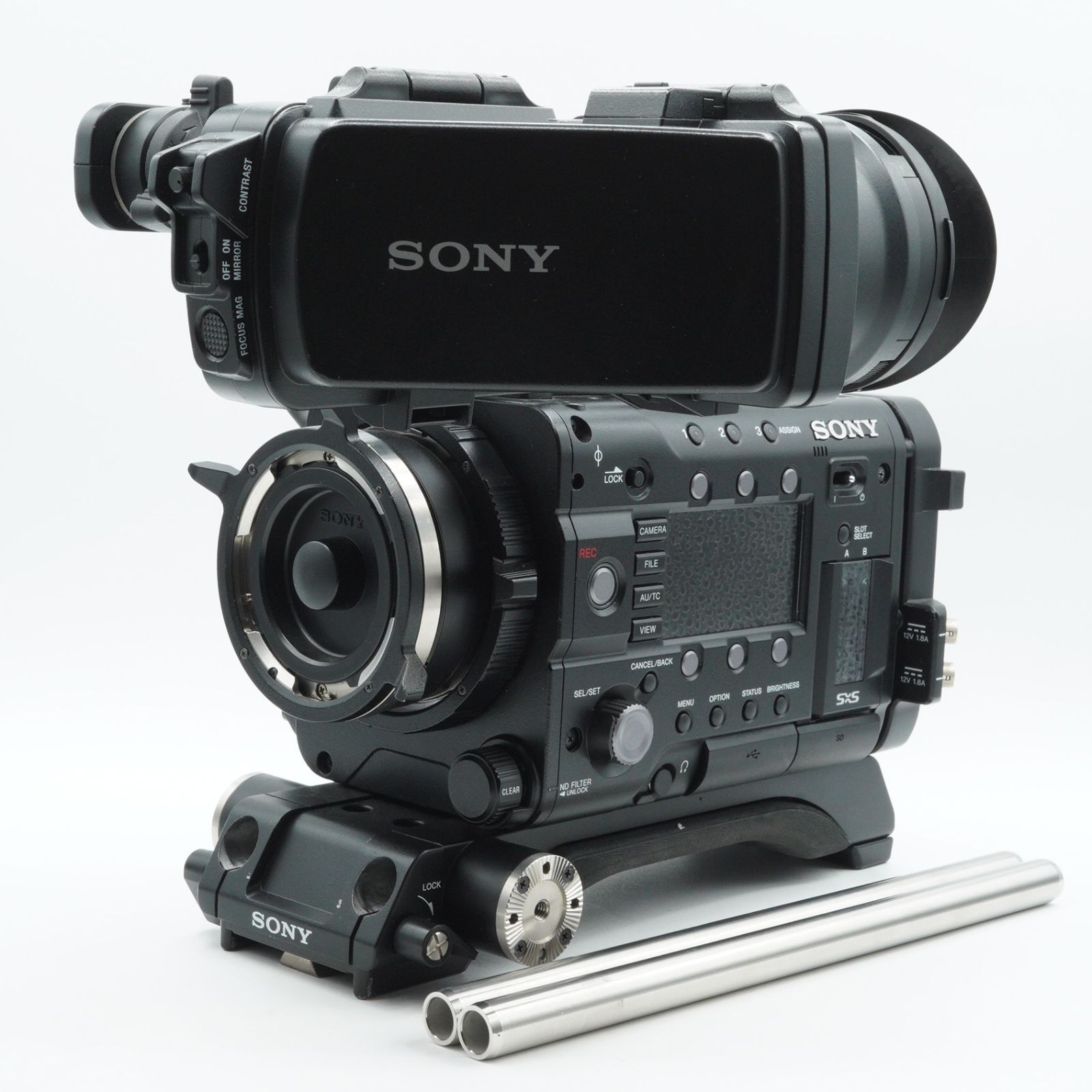 SONY ソニー PMW F 5 DVF L 350 VCT FSA CineAlta 4 Kカメラ