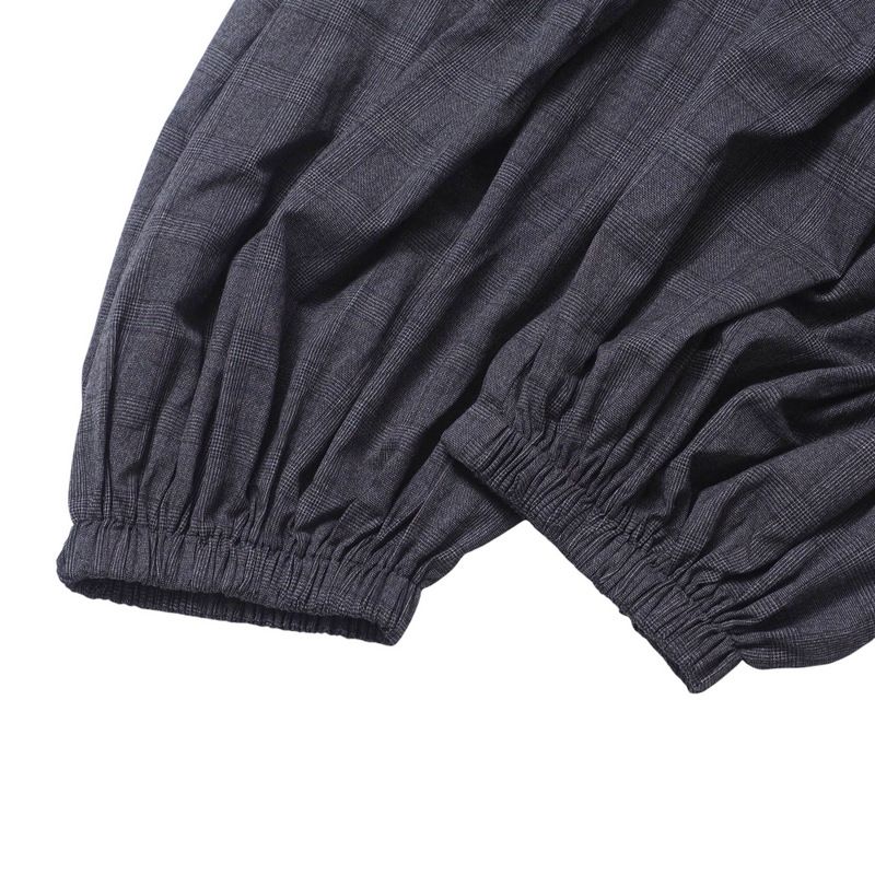 ブラックコムデギャルソン サルエルパンツ チャコール 人気サイズXS USED】BLACK COMME des GARCONS(ブラック コムデギャルソン)黒