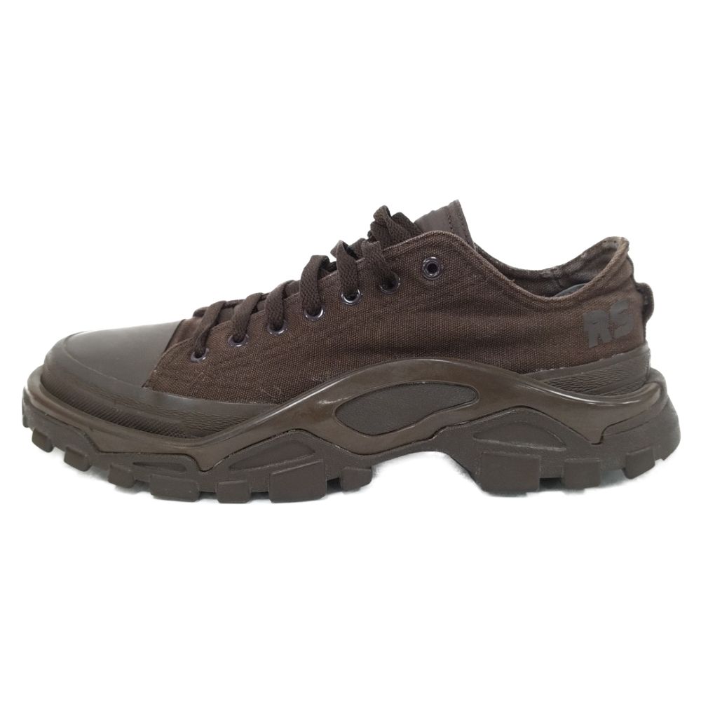 adidas (アディダス) ×RAF SIMONS RS DETROIT RUNNER ラフシモンズ デトロイトランナー ローカットスニーカーシューズ ブラウン US9/27cm B27938