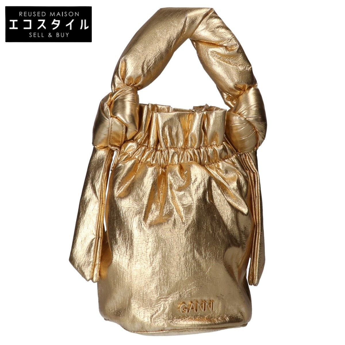 GANNI ガニー 【美品】5855 巾着 2WAY - メルカリ 