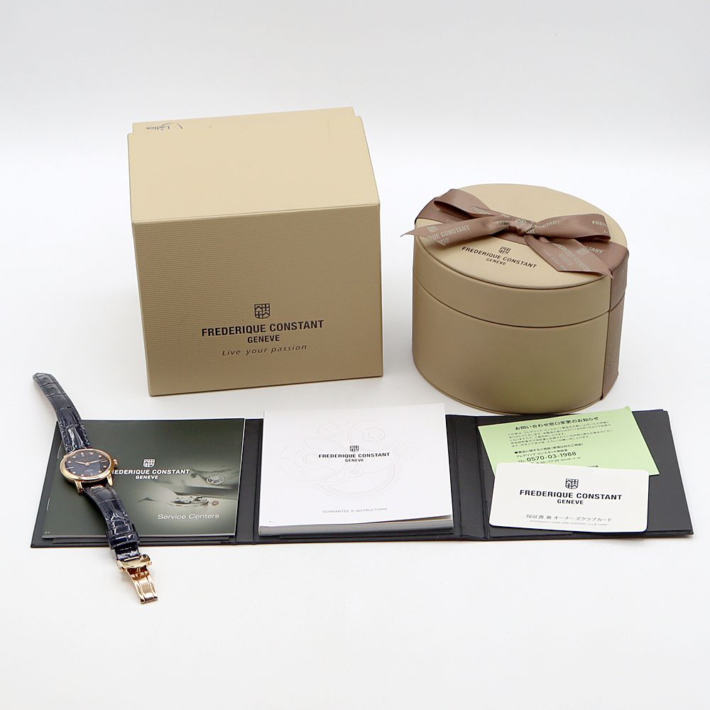 電池交換済 FREDERIQUE CONSTANT フレデリックコンスタント スリム  