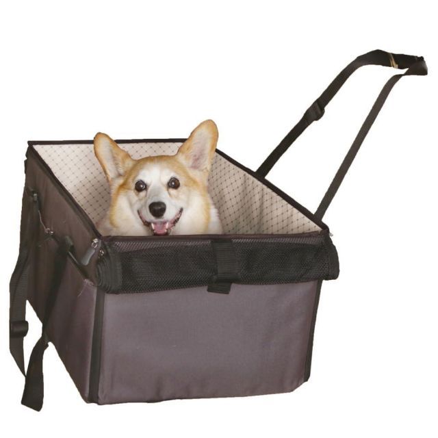 アイリスオーヤマ 犬 車 ドライブボックス ブラウン L サイズ