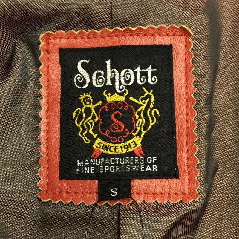SCHOTT シングルライダース