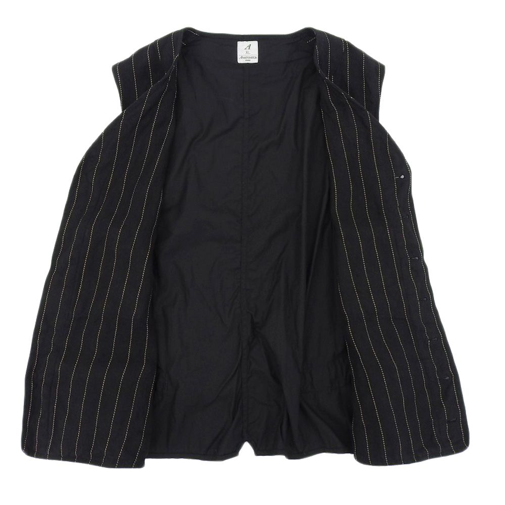 ANATOMICA アナトミカ ANATOMICA アナトミカ TENNIS STRIPE BLACK