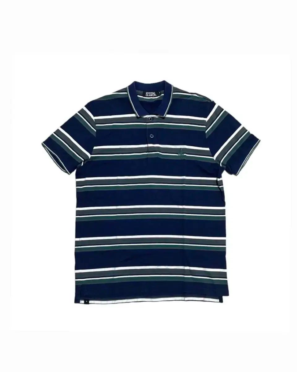 Hystery Glamour ストア ストライプポロシャツ 90'Sヴィンテージ