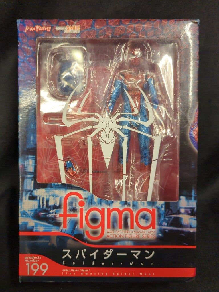 figma 199 スパイダーマン レビュー】 グッドスマイルカンパニー figma 199 スパイダーマン