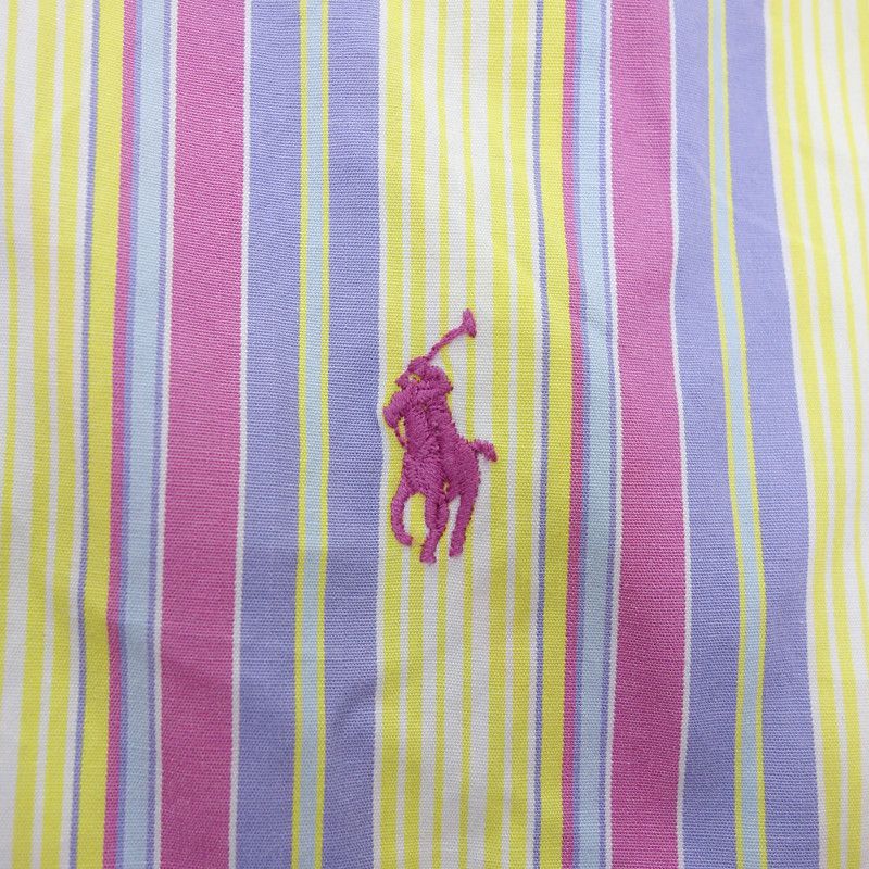 CINCH リメイクシャツ　ラルフローレン ラルフローレン/RALPH LAUREN × CINCH クロップド カット