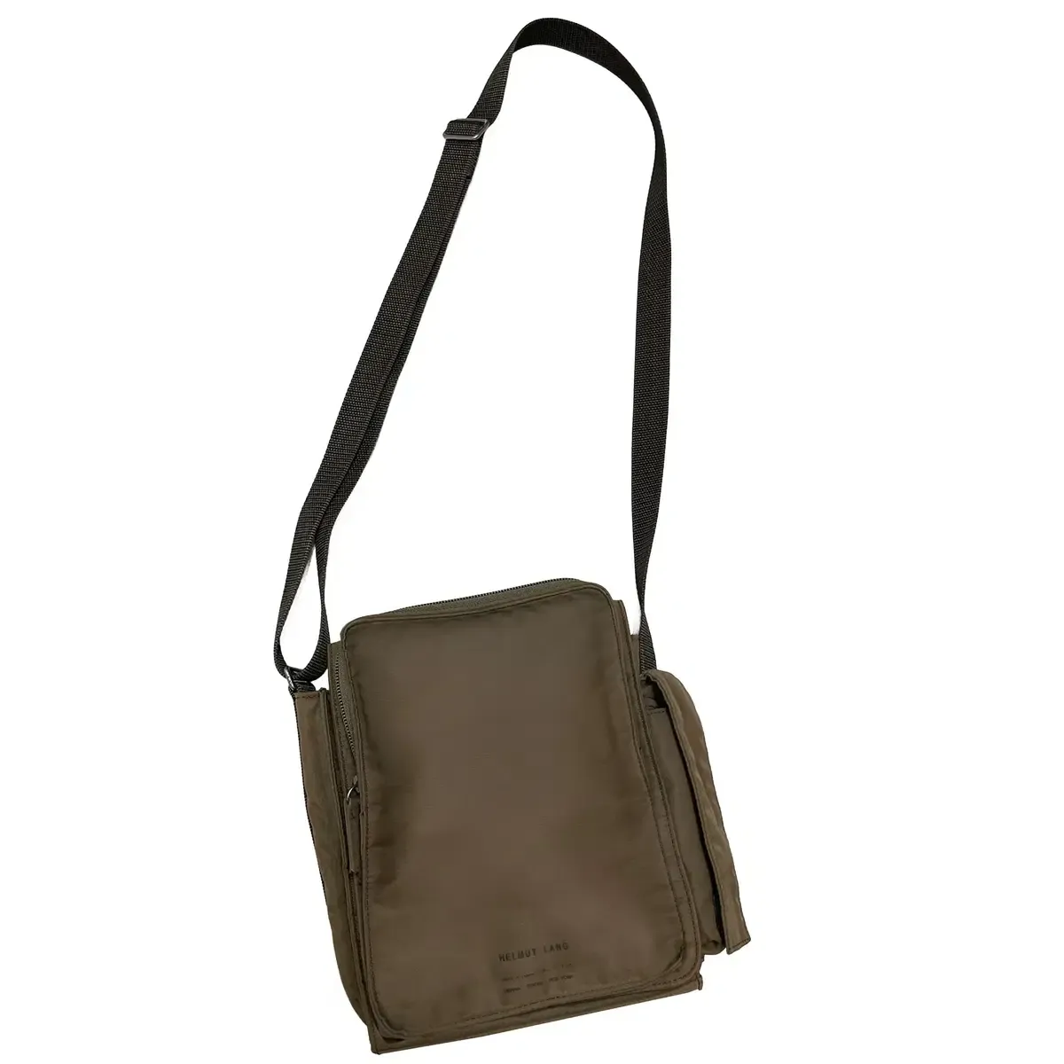 90〜00s HELMUT LANG レザースクエアショルダーバッグ 2025年最新