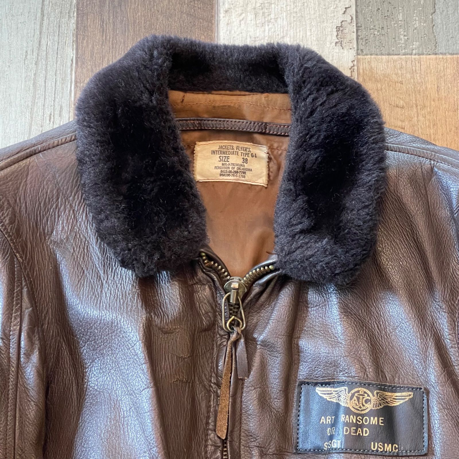 70s G-1 USMC フライトジャケット - メルカリ