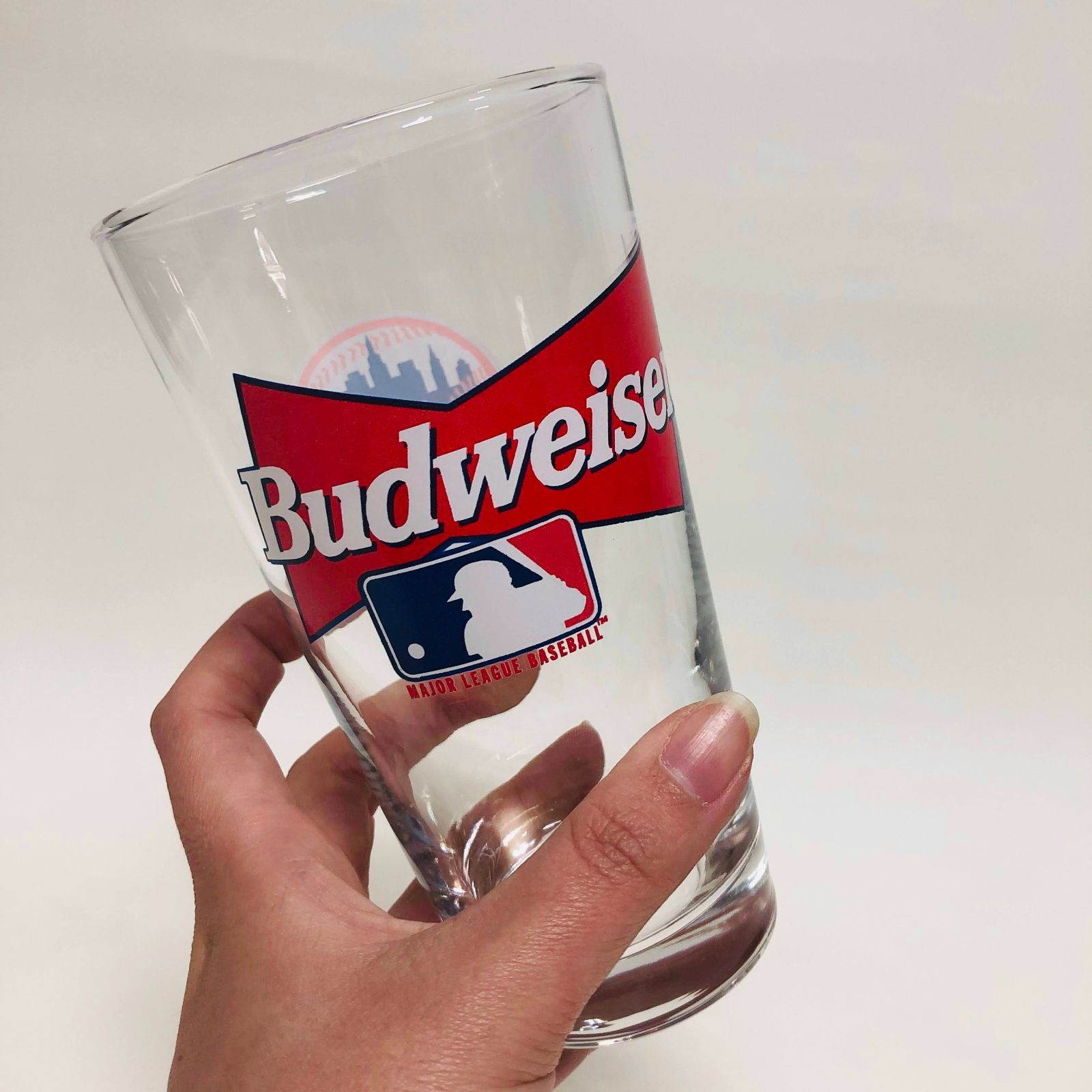 人気商品 希少 バドワイザー メジャーリーグ ビールグラス MLB コラボ 