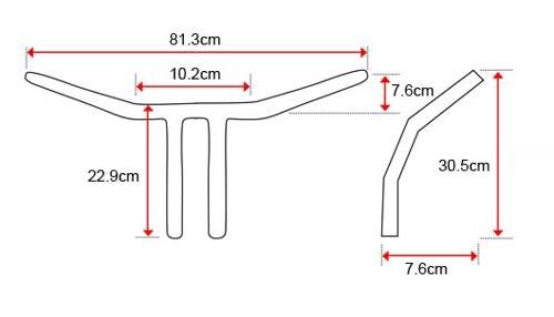 PHATBAR ＆ RISER KIT ゴールドOPS 配線穴有り