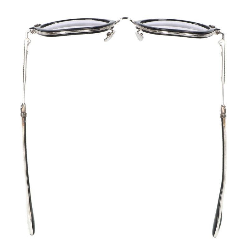 クロムハーツ サイズ:51□21-148  STRAPADICTOME サイドフレアニーボストンフレーム眼鏡 中古 SJ02 クロムハーツ STRAPADICTOME サイドフレアニーボストンフレーム眼鏡
