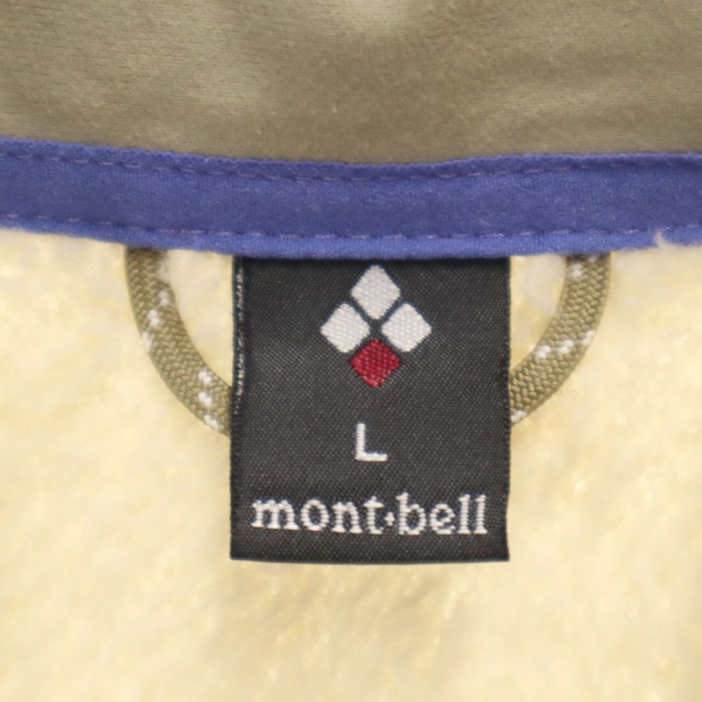 モンベル クリマエア ベスト L アイボリー系 mont-bell レディース