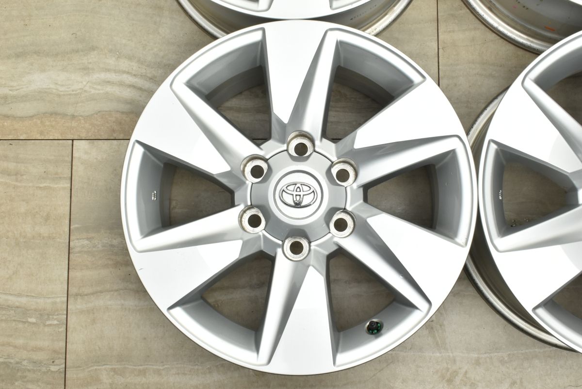 265/65R17プラド150中期純正ホイールスタッドレスタイヤ4本セット