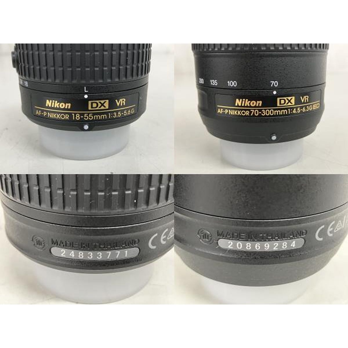 Nikon D3500 一眼レフ　レンズ18-55 レンズ70-300の2本付 Amazon | Nikon D3500 24.2MP デジタル一眼レフカメラ AF-P 18