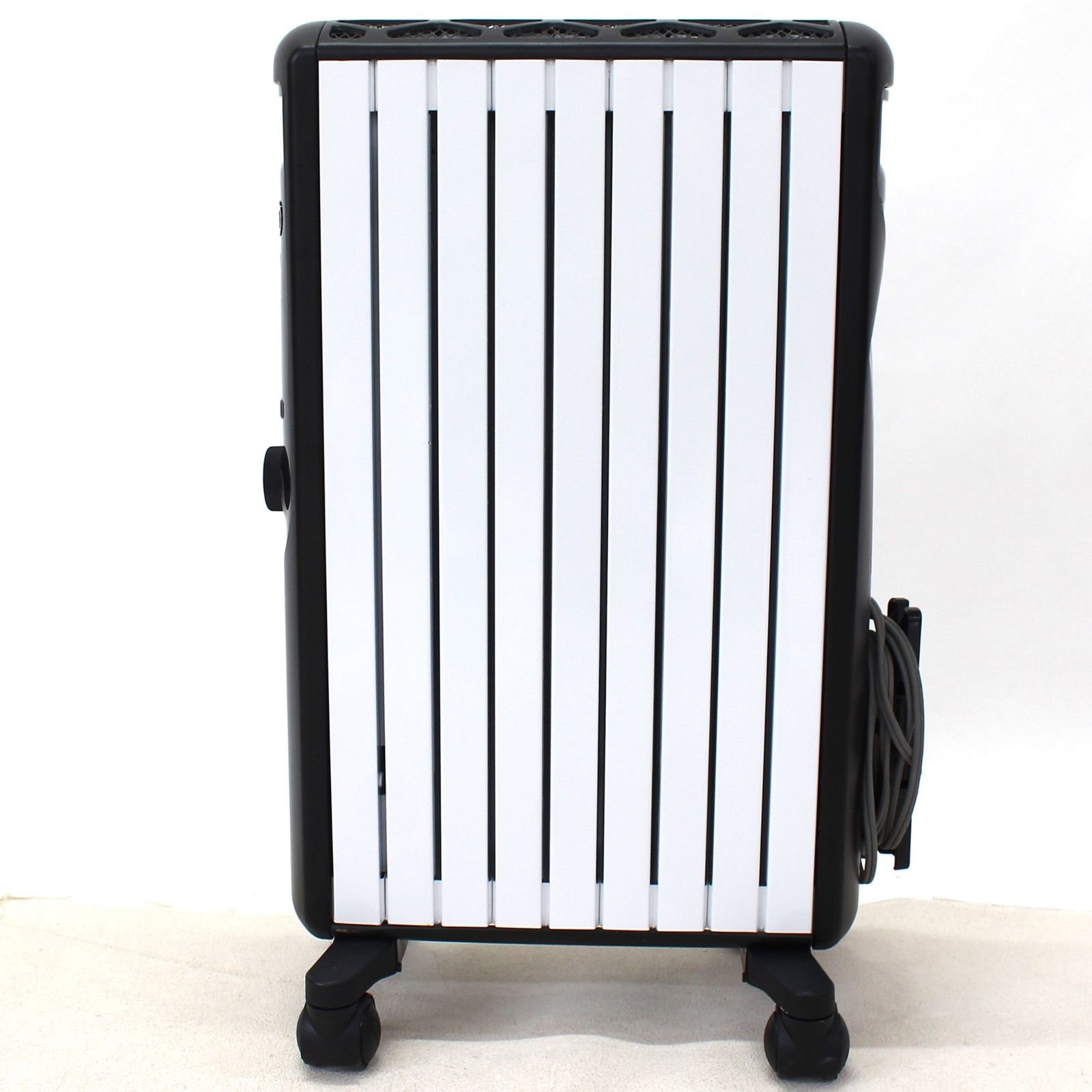 2020年発売モデル デロンギ マルチダイナミックヒーター MDHU12-BK 1200W ピュアホワイト＋マットブラック 暖房目安 8～10畳 mdhu12-bk 可 C