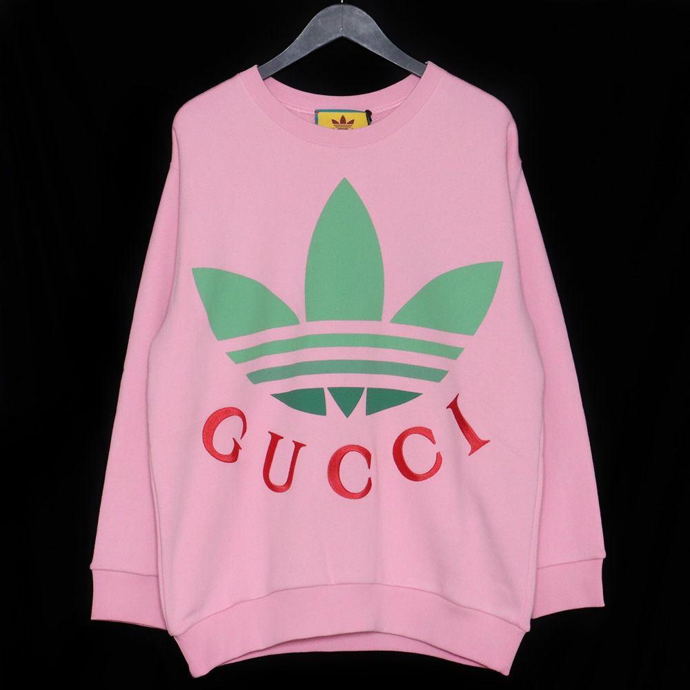 未使用 GUCCI × ADIDAS コットンジャージースウェットシャツ - メルカリ