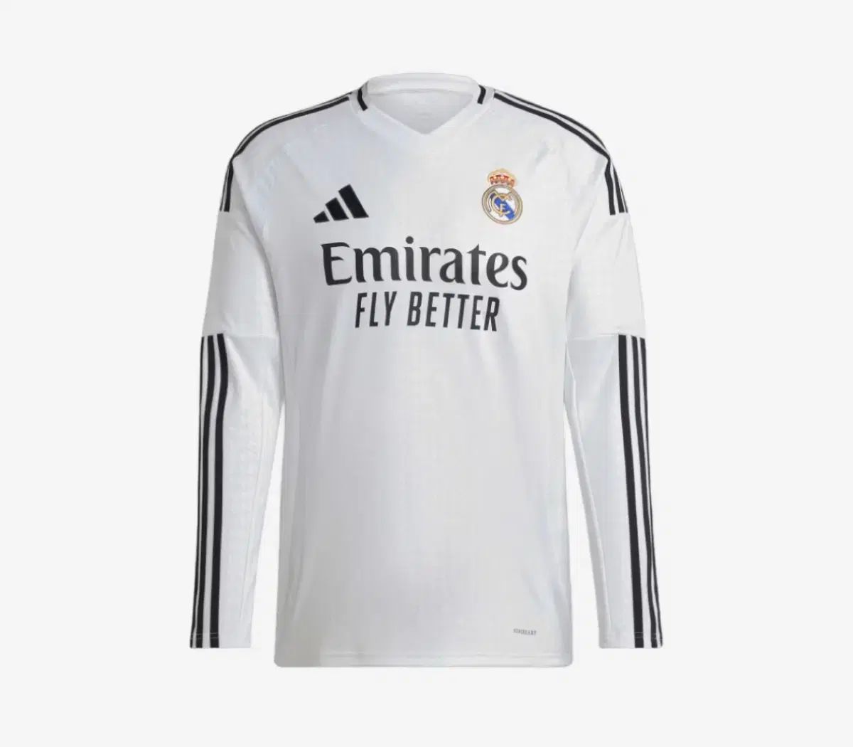adidas(アディダス) レアル マドリード 2024 ／ 25 ホーム ロングスリーブ ジャージ ホワイト