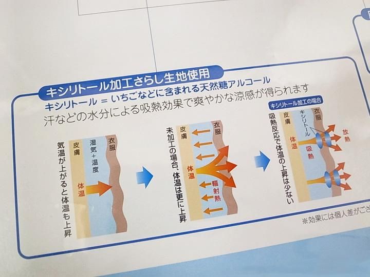 夏 裾よけ