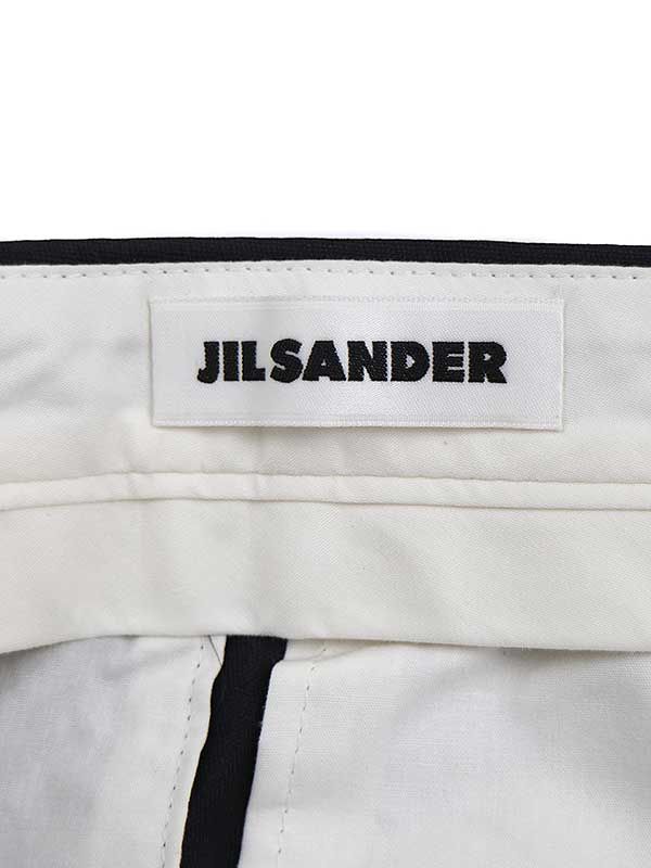 JIL SANDER ジルサンダー 22AW シルク混 テーラードパンツナイロン65