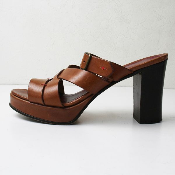 HENRY CUIR アンリークイール サンダル 38 HENRY CUIR アンリー