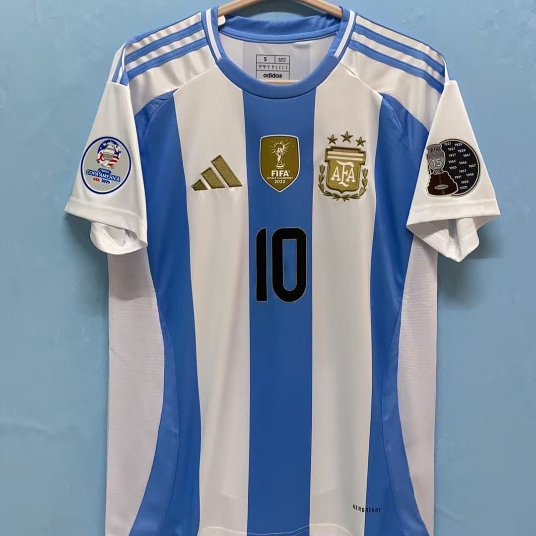 新品 2024 コパ・アメリカ アルゼンチン ホーム ユニフォーム ジャージ 10番 MESSI - メルカリ