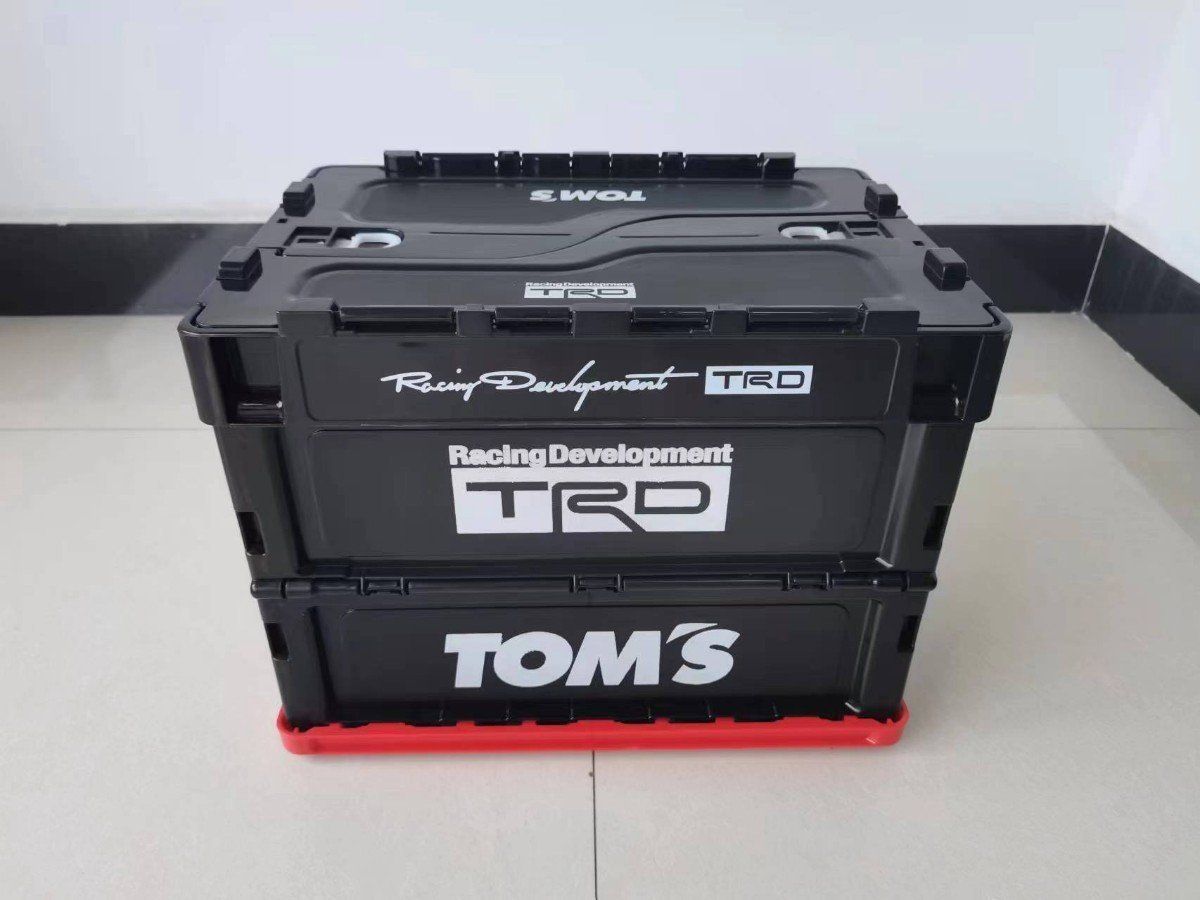 新品トヨタ TRD トランク収納ボックス車用車載収納ボックス多機能折りたたみ式テールボックス収納ケース収納物整理用品