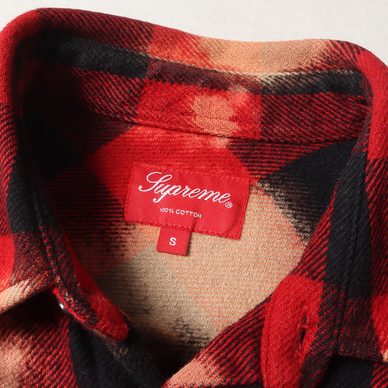 Supreme シュプリーム シャツ サイズ:S 13AW ブリーチ加工 