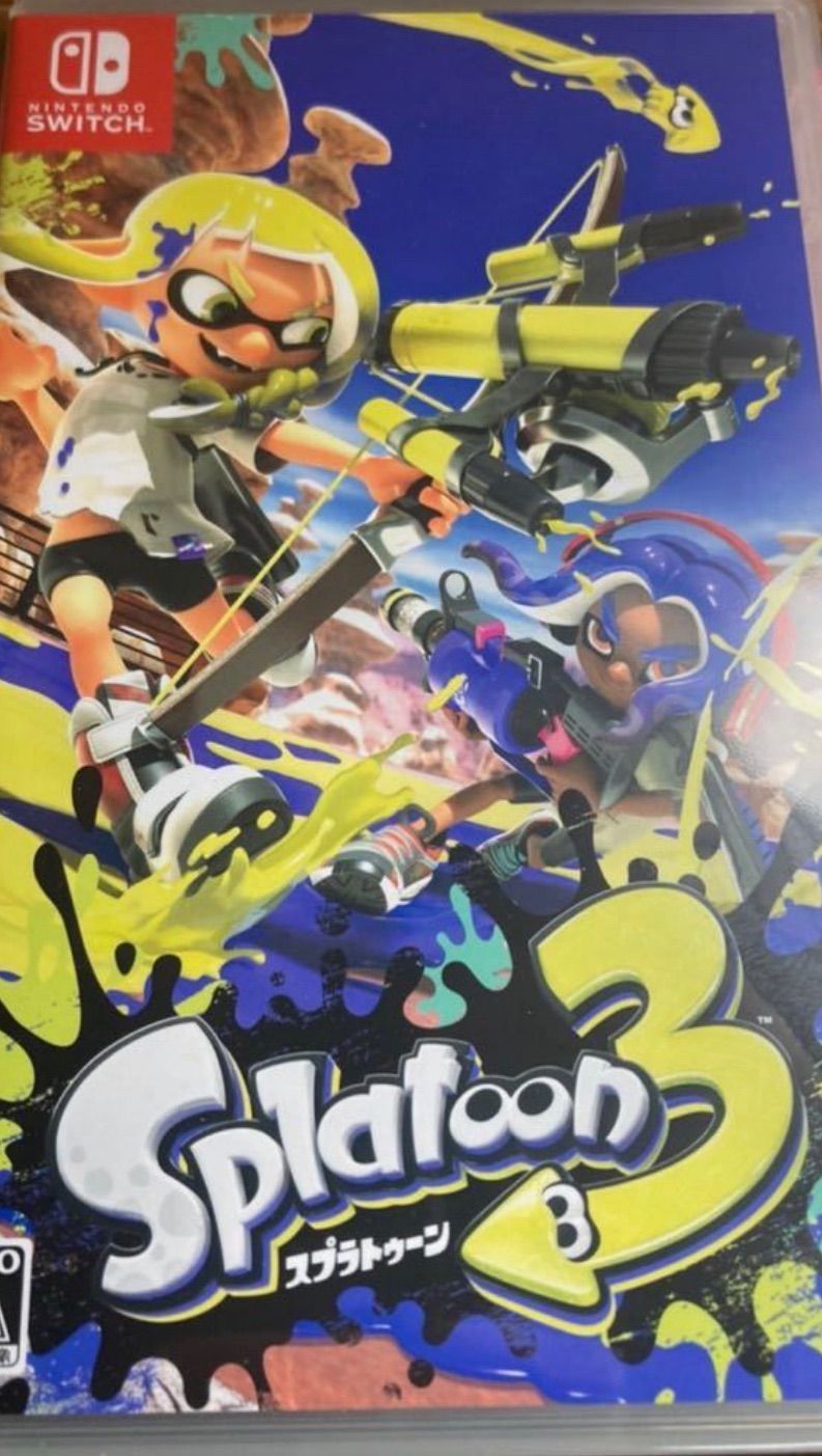 Switch】スプラトゥーン３ 新品未開封 - メルカリ