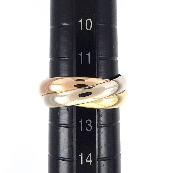 カルティエ Cartier リング トリニティ スリーカラー K18PG