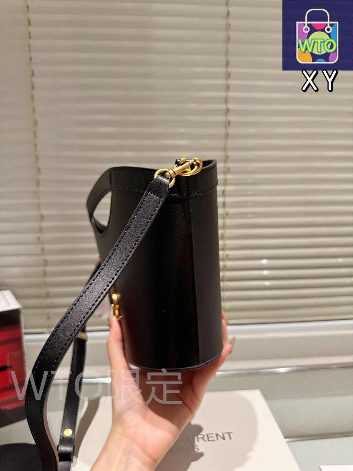 サンローラン、発送用、専用出品 今日特価】YSL サンローラン カサンドル トートバッグ 扇形外観