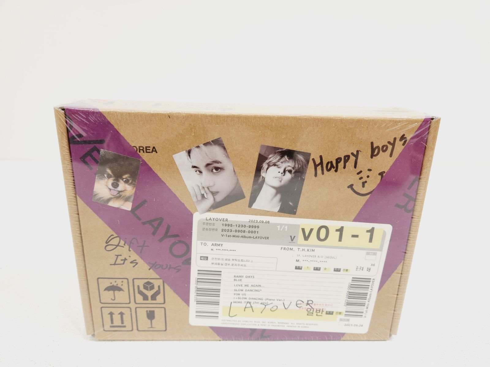 小牧店】BTS V Layover アルバム 3形態 セット ／※ばら売り不可