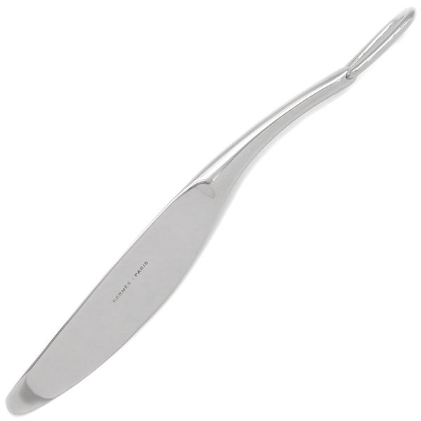 美品 エルメス ディナーナイフ 《アトラージュ》ステンレススチール A 