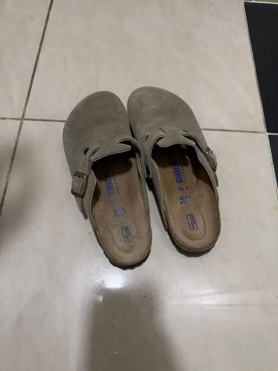 BIRKENSTOCK ビルケンシュトック トープ スエード klogg クロッグ 245