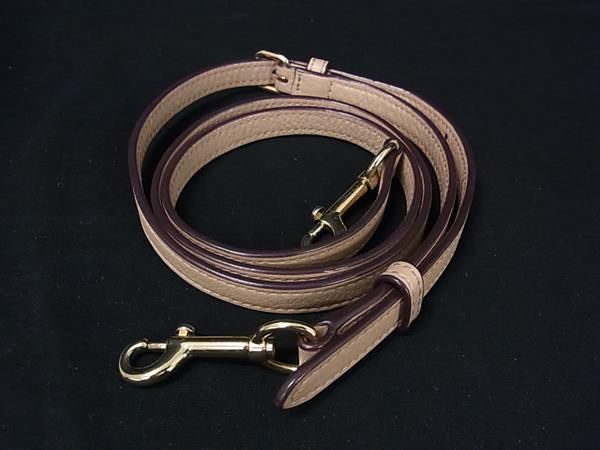 □美品□ COACH コーチ レザー バッグ用 ショルダーストラップ