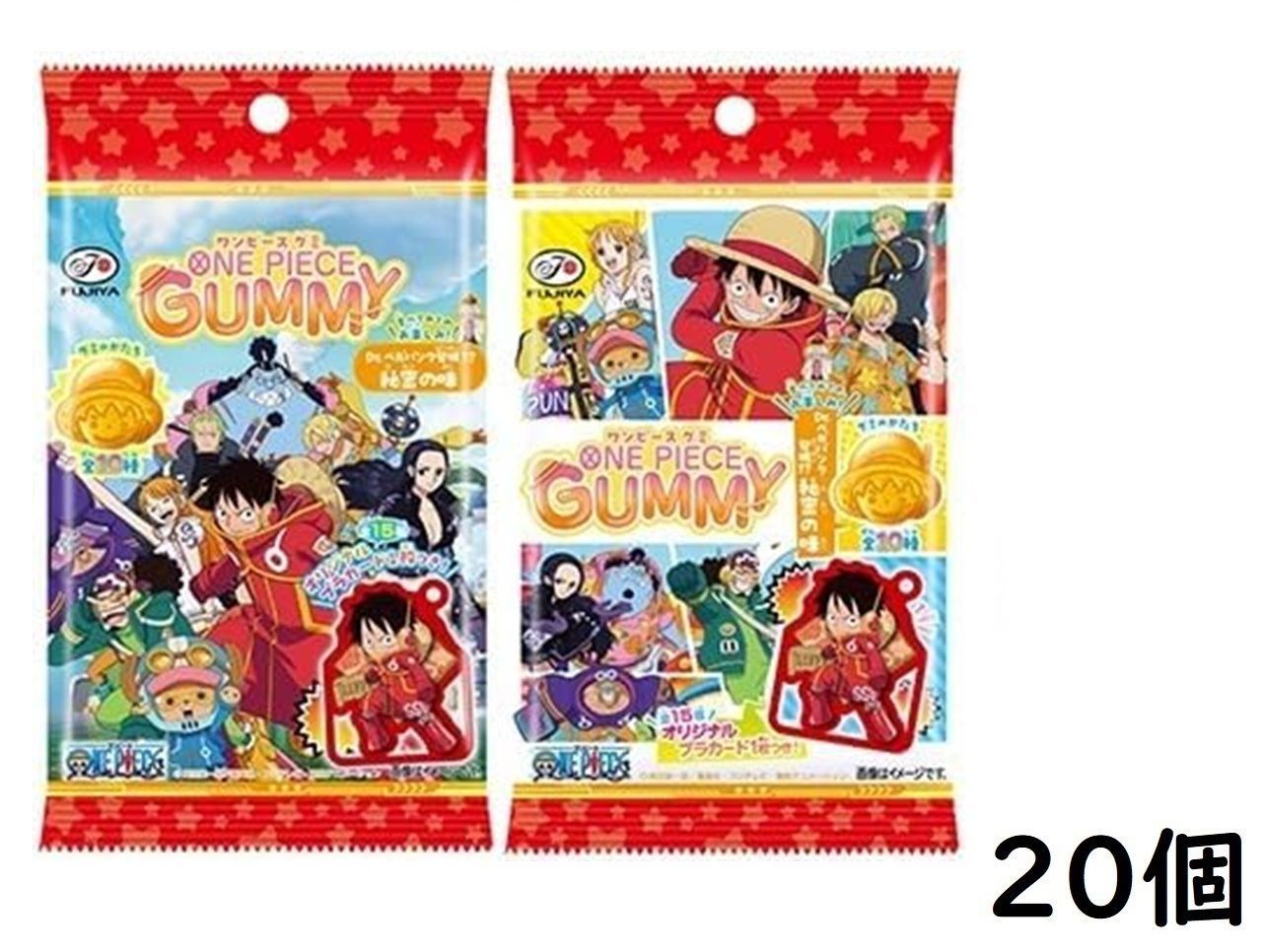 新品】ONE PIECE グミ 6粒×20個(不二家) - メルカリ
