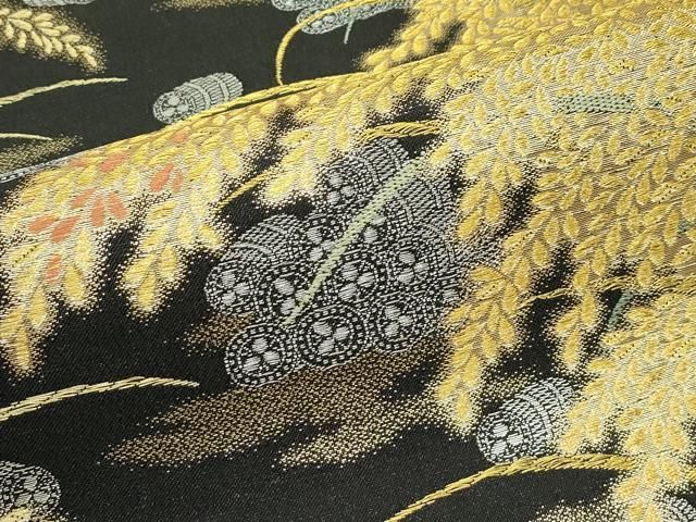 平和屋着物□極上 西陣 皇室 総理大臣献上作家 青木兄弟 六通柄袋帯 米