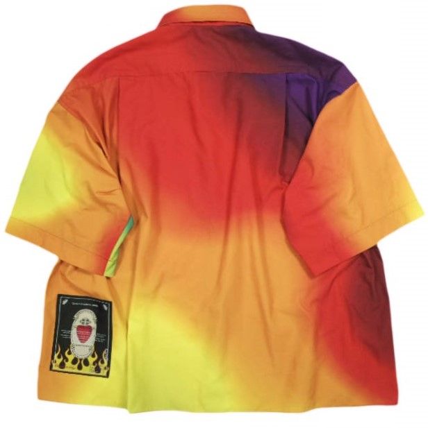 TENDER PERSON テンダーパーソン 22SS 日本製 THERMOGRAPHY SHIRT MORING サーモグラフィー オーバーサイズシャツ GB-TO-4202 4 半袖 TENDER PERSON テンダーパーソン 22SS 日本製 THERMOGRAPHY SHIRT