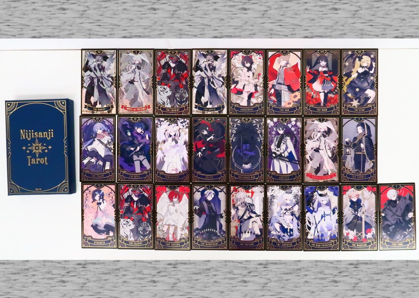 加賀美ハヤト タロット アクリルスタンド にじ さんじタロットカード