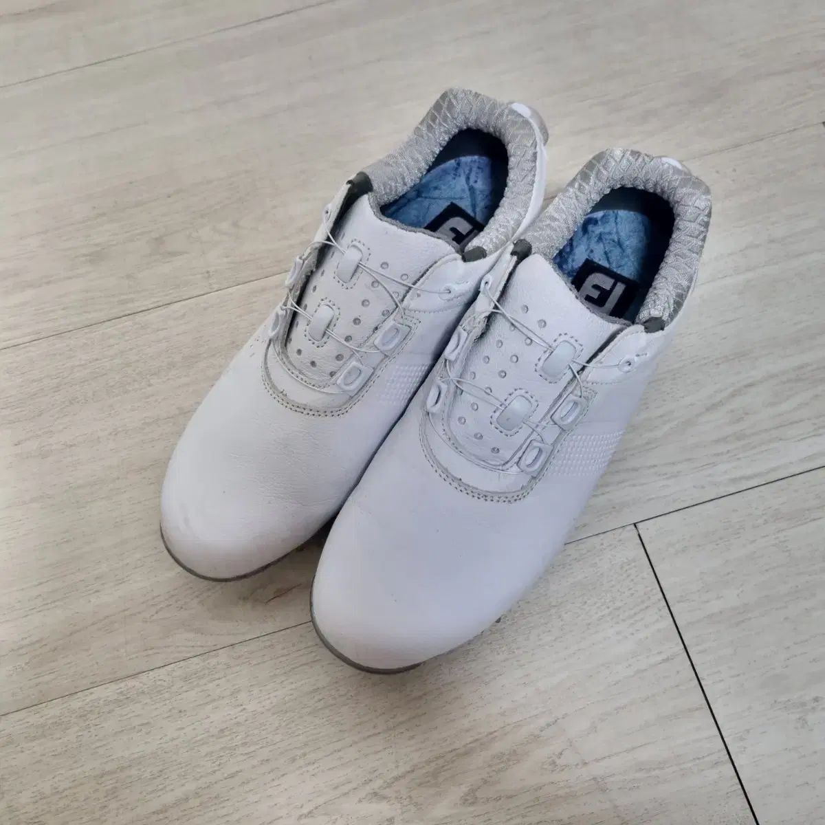 FootJoy D.N.A. ゴルフシューズ ホワイト シューズバック付