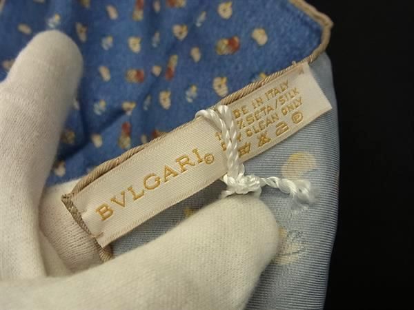 ブルガリ　ハンカチーフ 楽天市場】□新品□未使用□ BVLGARI ブルガリ シルク100% スカーフ