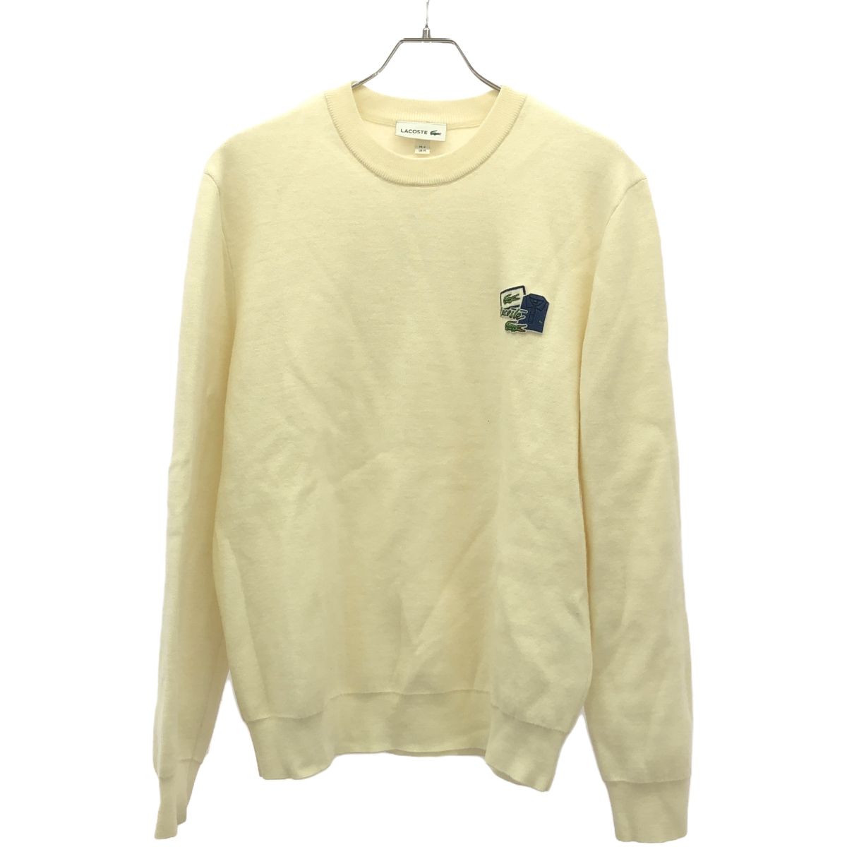 LACOSTE ラコステ ミックスワッペンウールブレンドセーター AH8581 