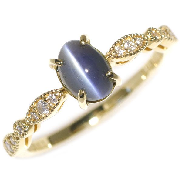 アレキサンドライトキャッツアイリング　K18WG 楽天市場】【今だけポイント10倍】[スピード配]ホワイトゴールド(K18WG