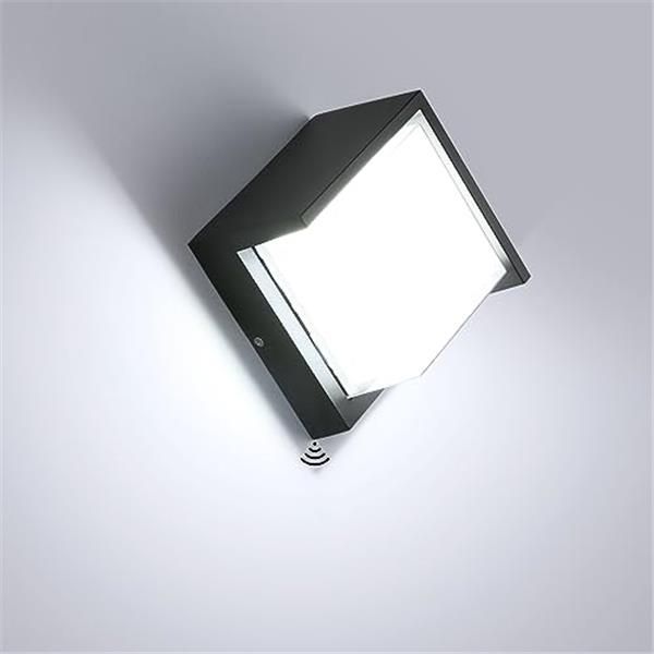 ホワイト Lightess LED 玄関ライト ポーチライト ブラケットライト 玄関灯 明るさセンサーライト 人感センサー 屋外 防湿 防雨型  夜間自動点灯 照明器具 ウォールランプ 外灯 門柱灯 玄関照明 防犯ライト 廊下灯 ガーデンライト 壁掛け照明 18 - カシオペア・エクスプレス  ...