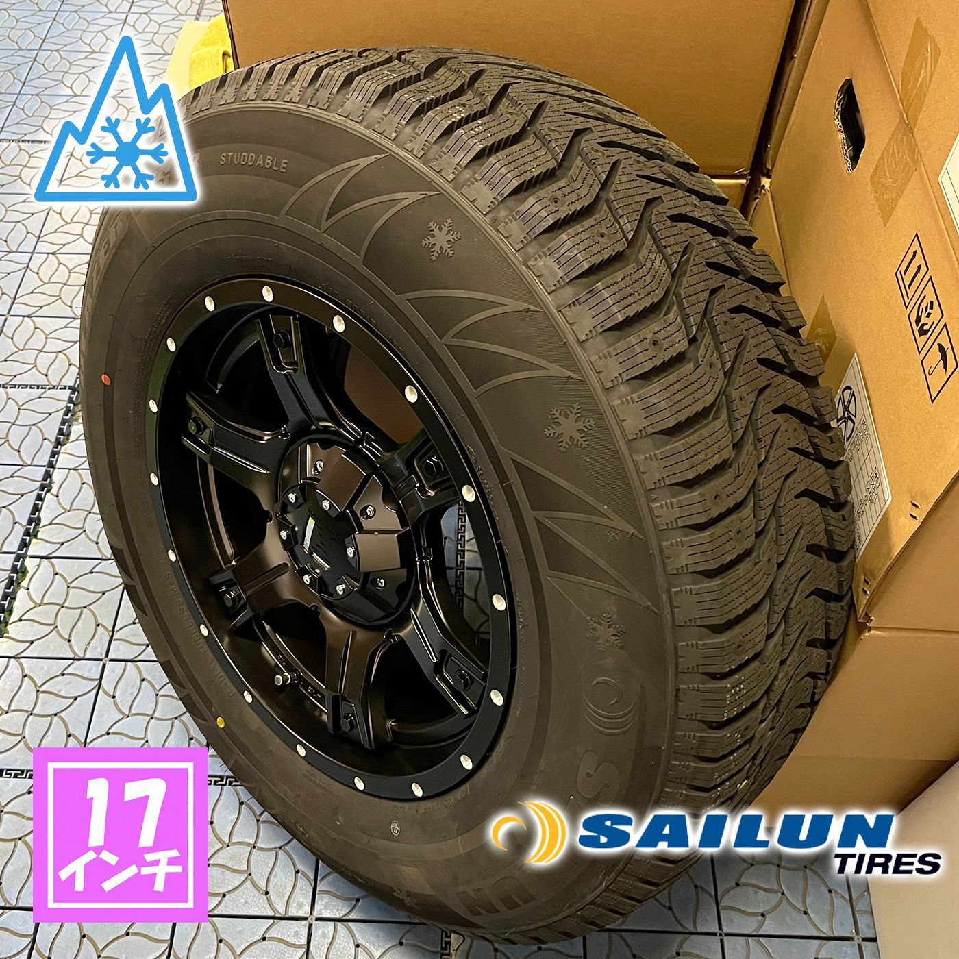 スタッドレス プラド