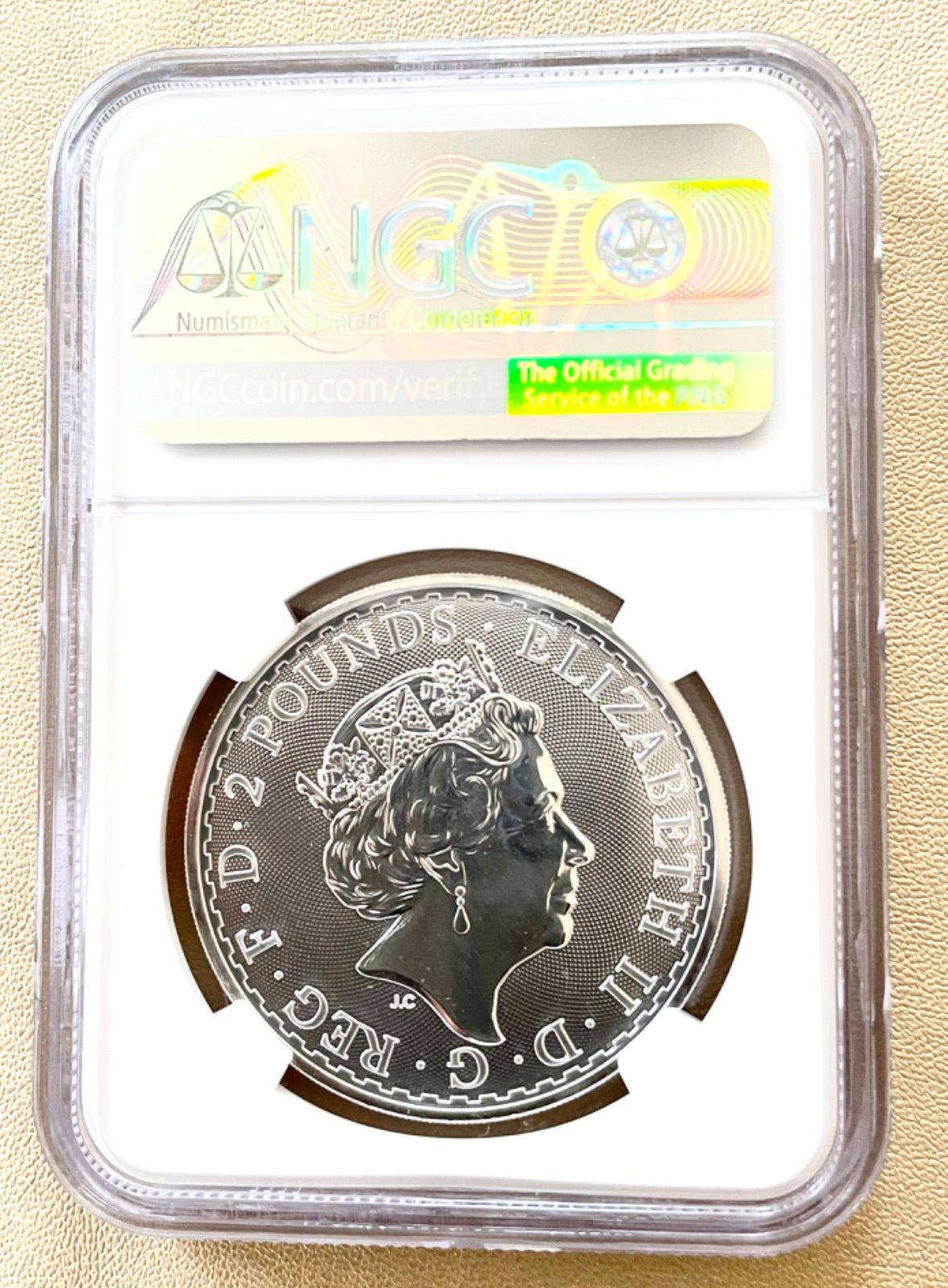 ご予約品 NGC 最高鑑定 2010 PF70UC ピエフォー イギリス 銀貨 5P